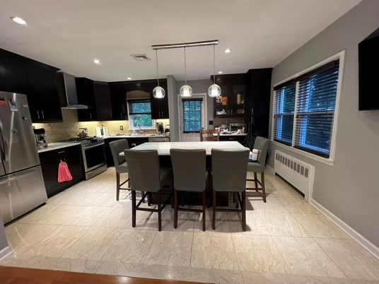 Interior, Kitchen, Pendant Lights, Recessed Lighting