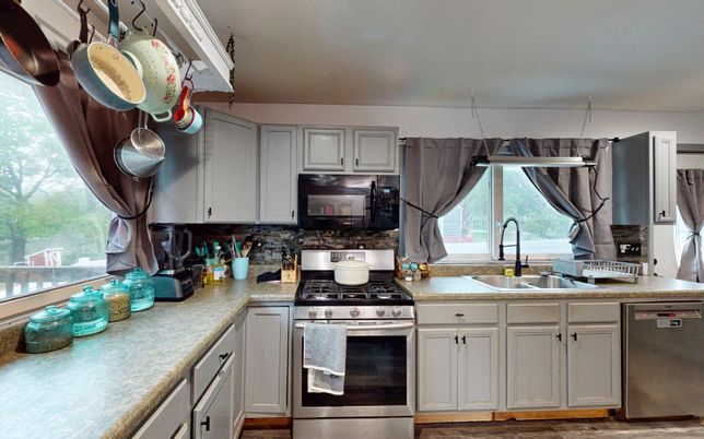 Interior, Kitchen, Stainless Steel Appliances
