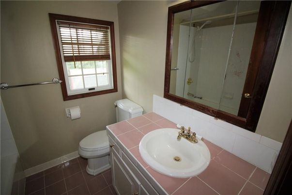 Bathroom, Glass Shower, Interior, Tile Countertops