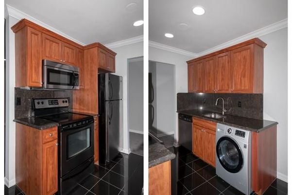 Interior, Kitchen, Recessed Lighting, Washer