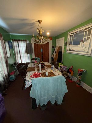 Chandelier, Dining room, Interior