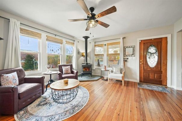 Fireplace, Interior, Living room, Wood Texture Flooring