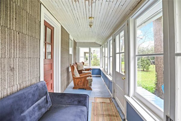 Interior, Sun Room, Wood Texture Flooring
