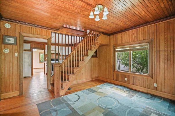 Empty room, Interior, Wooden Ceilings, Wood Texture Flooring, Wooden Walls