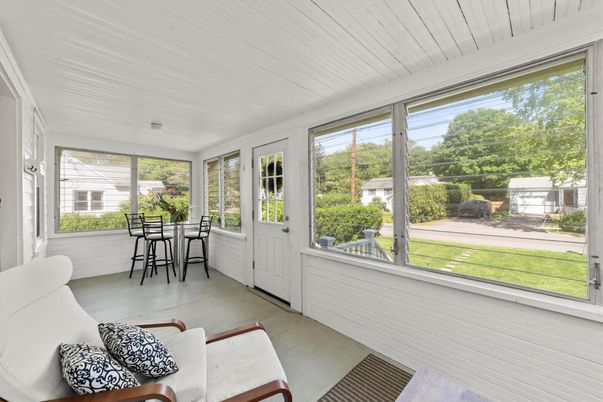 Interior, Sun Room, Wood Texture Flooring