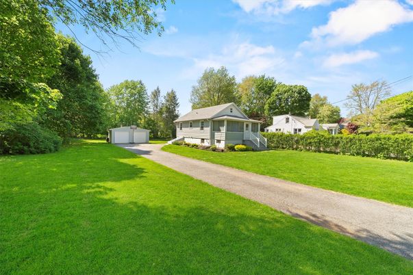 Backyard, Detached Garage, Exterior