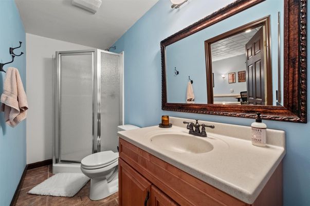 Bathroom, Glass Shower, Interior