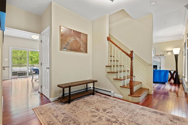 Fireplace, Interior, Wood Texture Flooring