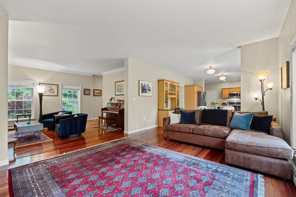 Interior, Kitchen, Living room, Wood Texture Flooring