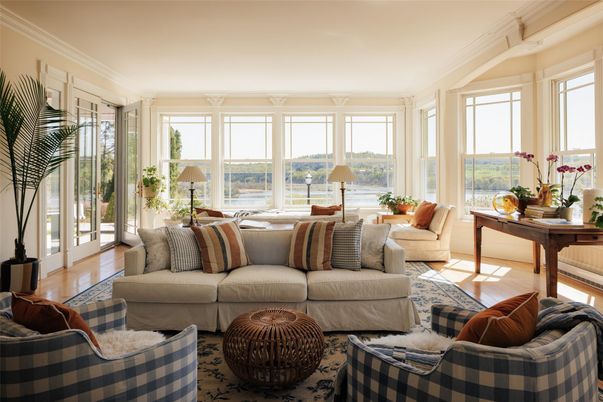 Interior, Living room, Sun Room, Wood Texture Flooring
