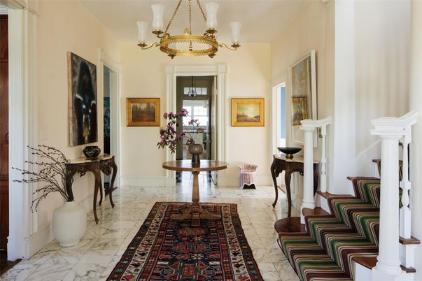 Chandelier, Interior, Marble
