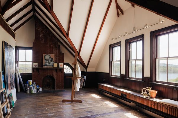 Fireplace, Interior, Wooden Beams, Wood Texture Flooring