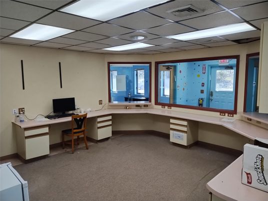 Home Office, Interior, Recessed Lighting