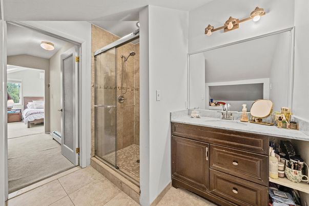Bathroom, Bedroom, Glass Shower, Interior
