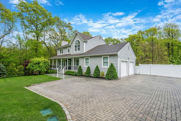 Attached, Backyard, Exterior, Facade, Cape Cod