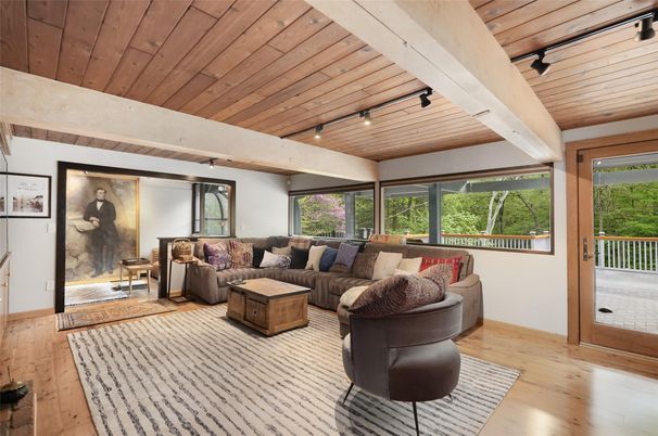 Interior, Living room, Wooden Beams, Wooden Ceilings, Wood Texture Flooring