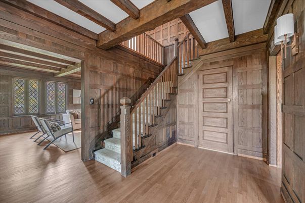 Interior, Wooden Beams, Wood Texture Flooring, Wooden Walls