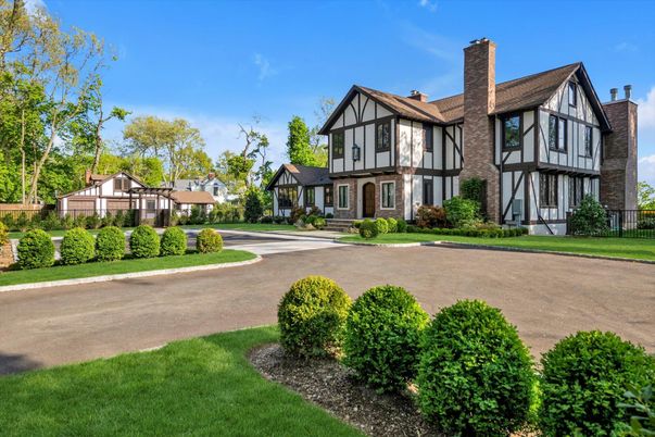 Backyard, Exterior, Facade, Brick Facade, Tudor Revival