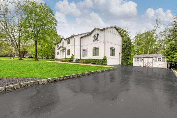 Backyard, Detached Garage, Exterior, Facade, Farmhouse