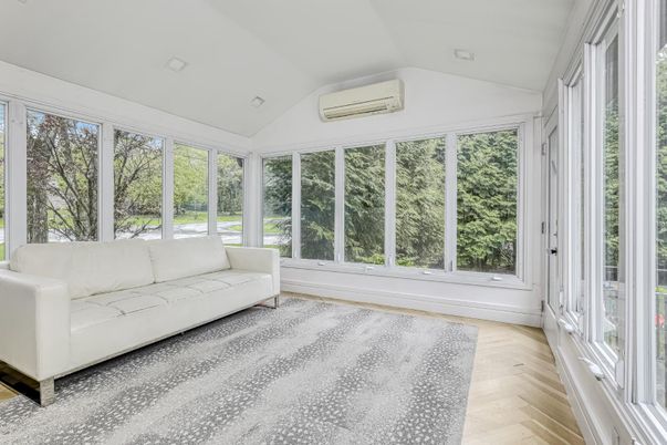 Interior, Sun Room, Wood Texture Flooring
