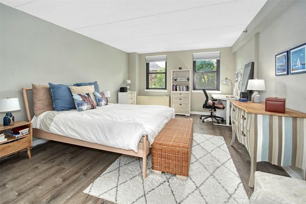 Bedroom, Home Office, Interior, Wood Texture Flooring
