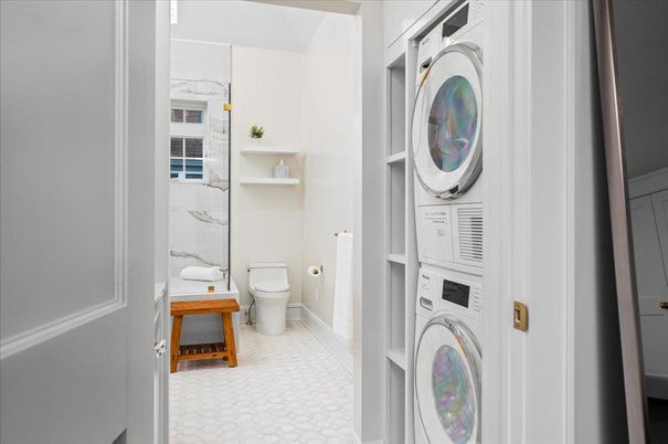 Bathroom, Interior, Utility Closets, Washer
