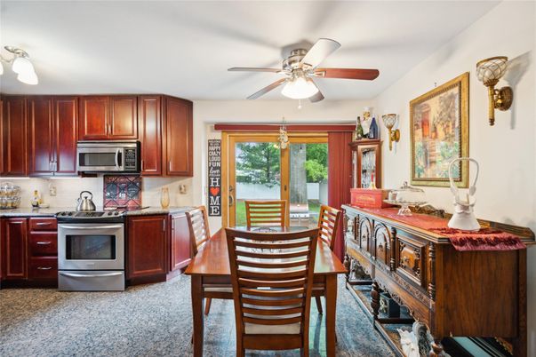Dining room, Interior, Kitchen