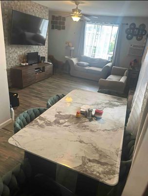 Dining room, Interior, Living room, Wood Texture Flooring