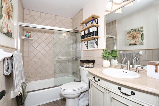 Bathroom, Glass Shower, Interior