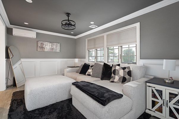 Bedroom, Interior, Living room, Recessed Lighting