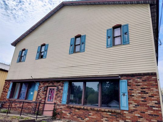 Exterior, Facade, Brick Facade, None