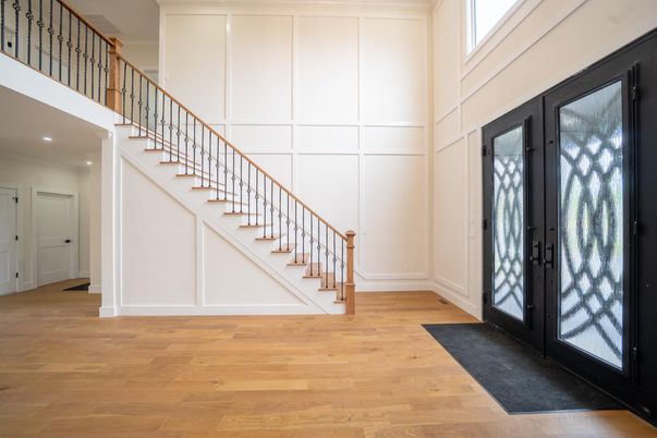 Interior, Recessed Lighting, Wood Texture Flooring
