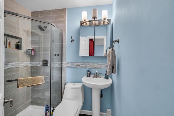 Bathroom, Glass Shower, Interior