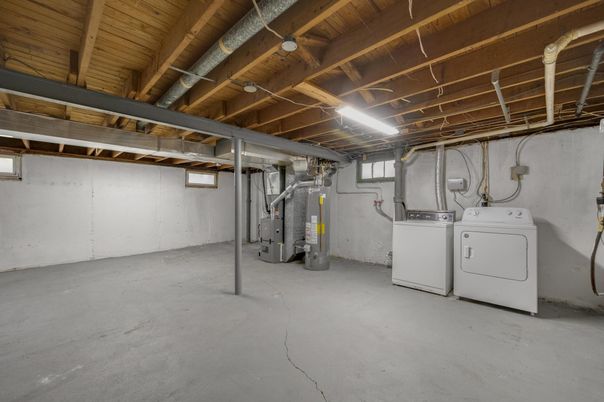 Interior, Utility Closets, Washer, Wooden Beams, Wooden Ceilings