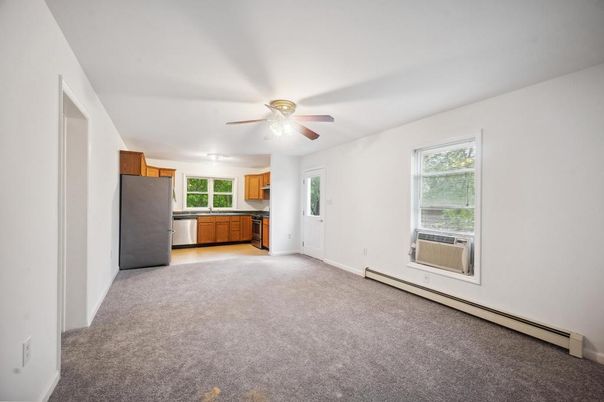 Empty room, Interior, Kitchen