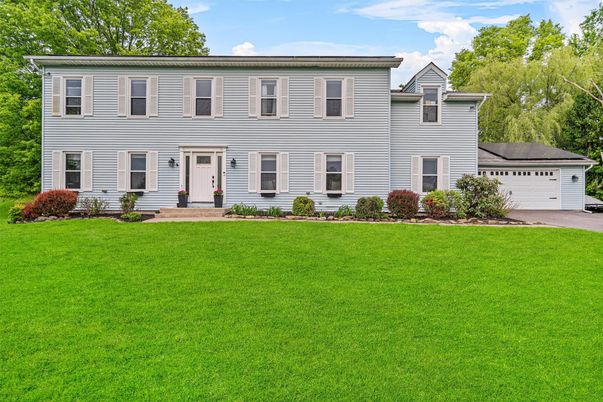 Backyard, Detached Garage, Exterior, Facade, Georgian
