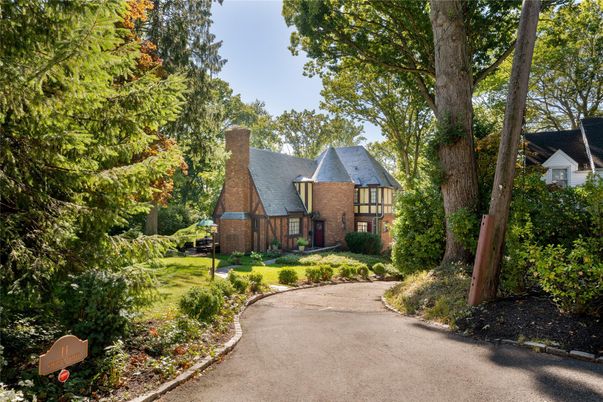Backyard, Exterior, Facade, Brick Facade, Tudor Revival