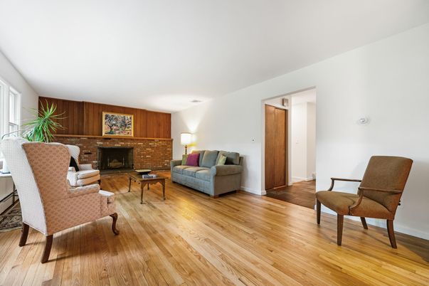 Fireplace, Interior, Living room, Wood Texture Flooring, Wooden Walls