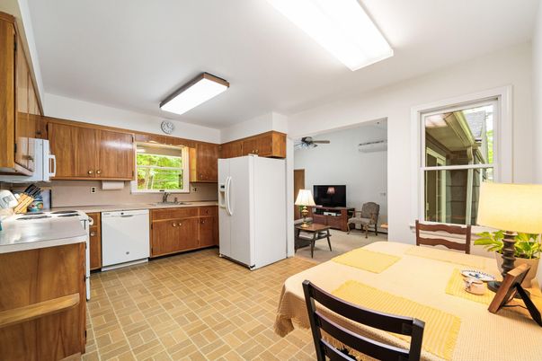 Dining room, Interior, Kitchen