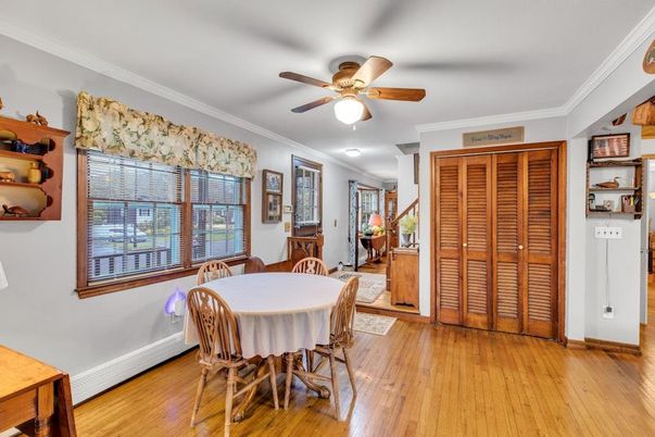 Dining room, Interior, Wood Texture Flooring