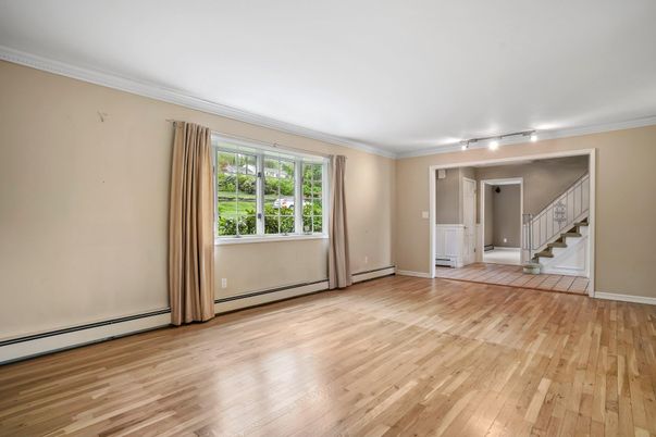 Empty room, Interior, Wood Texture Flooring