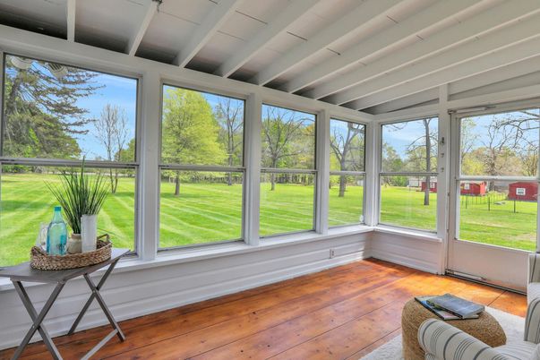 Interior, Sun Room, Wood Texture Flooring