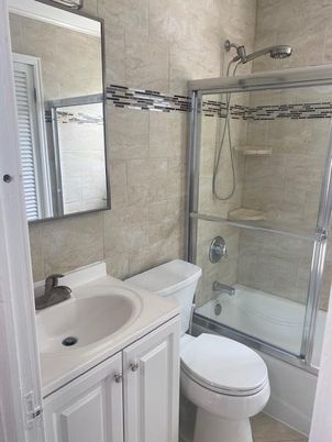 Bathroom, Glass Shower, Interior