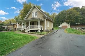 Backyard, Detached Garage, Exterior, Facade, Queen Anne Victorian