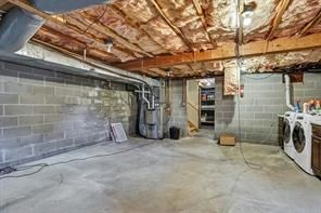 Interior, Stone Walls, Washer, Wooden Beams
