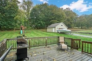 Backyard, Detached Garage, Exterior