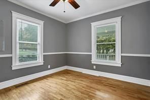 Empty room, Interior, Wood Texture Flooring