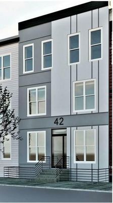Exterior, Facade, Rowhouse