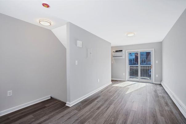 Empty room, Interior, Wood Texture Flooring