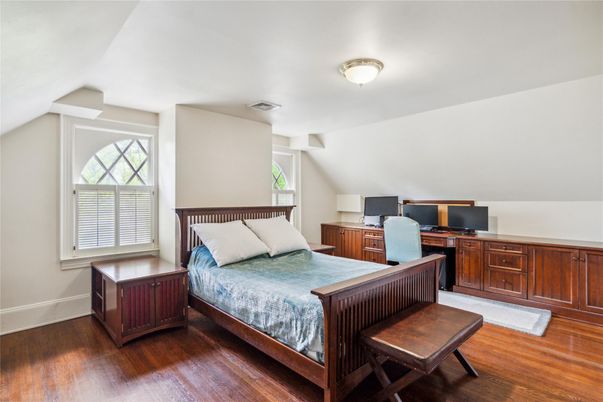 Bedroom, Home Office, Interior, Wood Texture Flooring